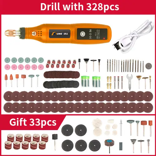 Mini Wireless Drill Rechargeable Polishing Machine DIY Mini Rotary Tool USB Engraving Tool Dremel Tool Mini Engravin Machine - Image 11