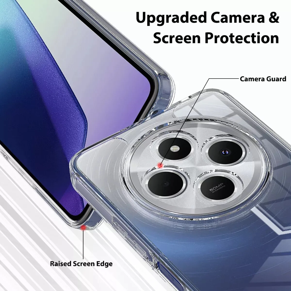 Ultra Thin Transparent Shockproof Soft Phone Case