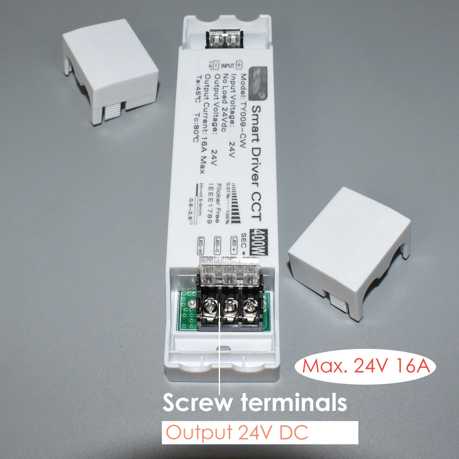지그비 LED 스트립 CCT 컨트롤러, 무선 LED 조광기, 알렉사 구글 어시스턴트, 스마트 라이프와 작동, 16A, 400W, 24V, 240W