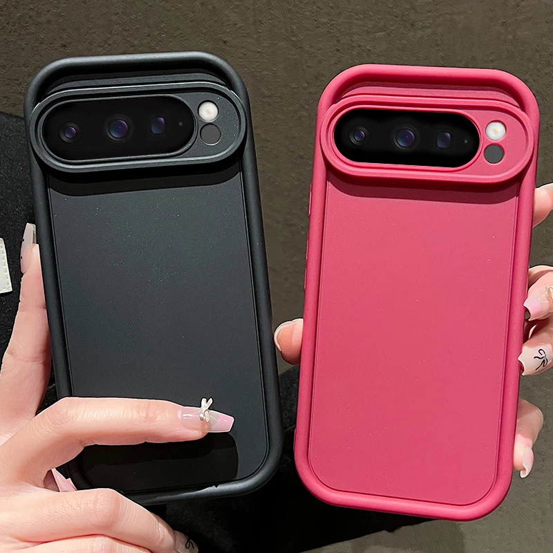 Shockproof Solid Color TPU Silicone Phone Case Cover