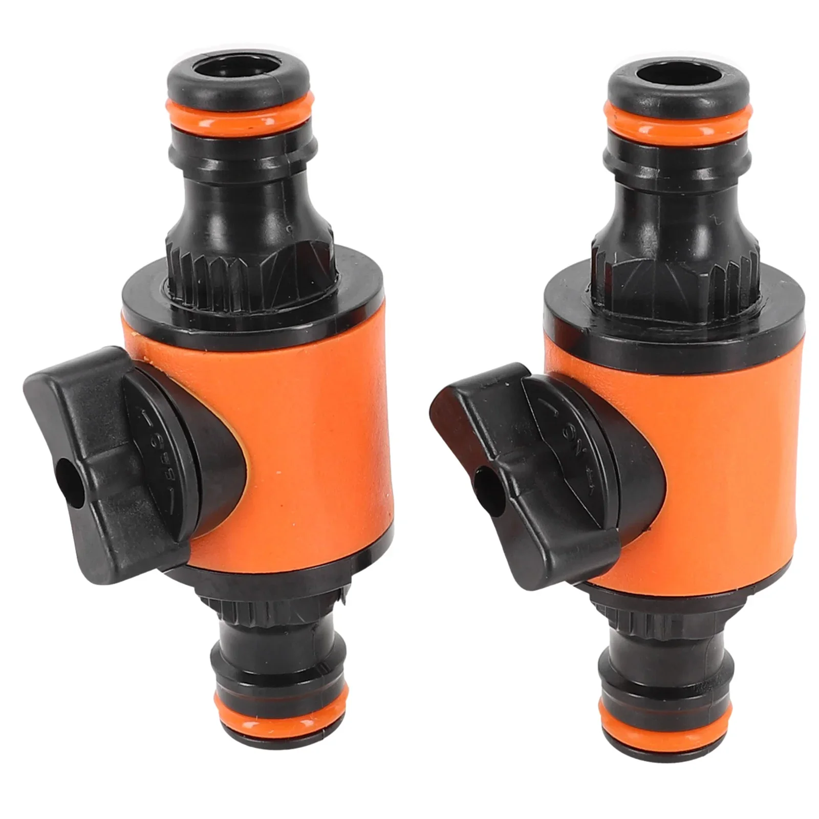 

2PC Hose Pipe Tap Shut Off Valve Fitting Connector Garden Garden Quick Coupler Hose Coupling Joint Adapter Extender Set For Hose