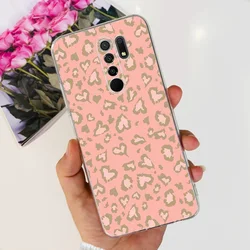 Fashion Soft Silicone Transparent TPU Phone Case - Bumper Back Cover for Redmi 9 (India) (Colorful)
