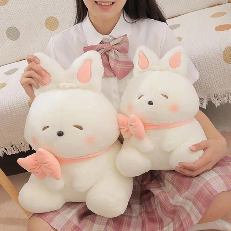 

Plush Bunny Rabbit Children Birthday Gift Fluffy Stuffed Toys Lovely Design Bunny Toys Easter Baby Rabbit Doll Hugging Pillow