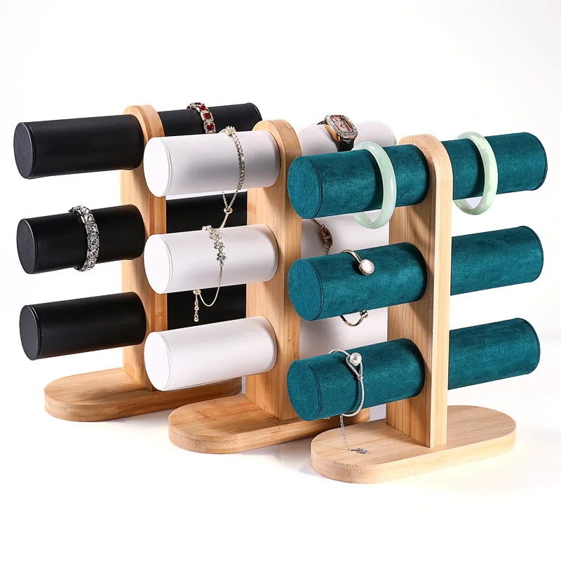 3 Layer Jewelry Bracelet Chain Watch Bangle Display Holder Stand Headband Hairpin Organizer Rack For Women Storage Save Space