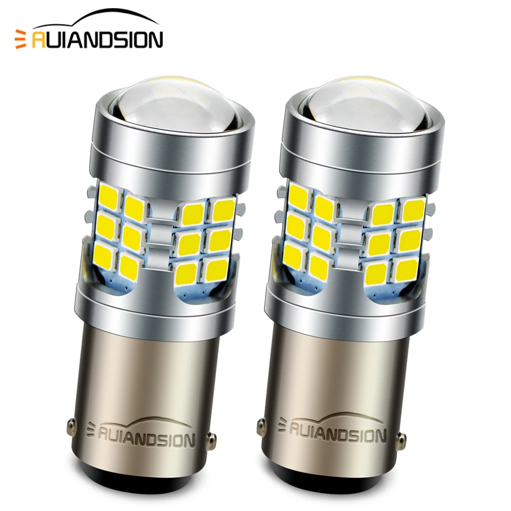 2 Ampoules LED BA15D 10-30V Blanc 6000K - Pour Camping-car, Caravane, Bateau