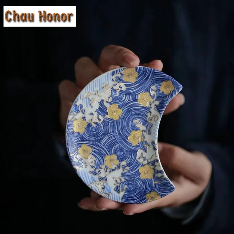 Exquisitel Enameled Color Kung Fu Tea Set Tea Cup Handmade Household Tea Making Ceramic Tea Bowl Master Cup Customized Drinkware