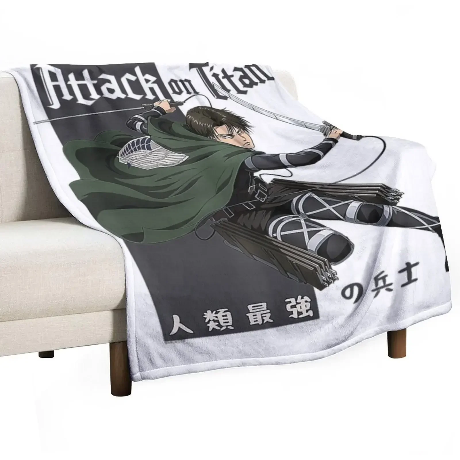 

Att.ack-on-Ti.tan Throw Blanket Thin Heavy Sleeping Bag wednesday Blankets