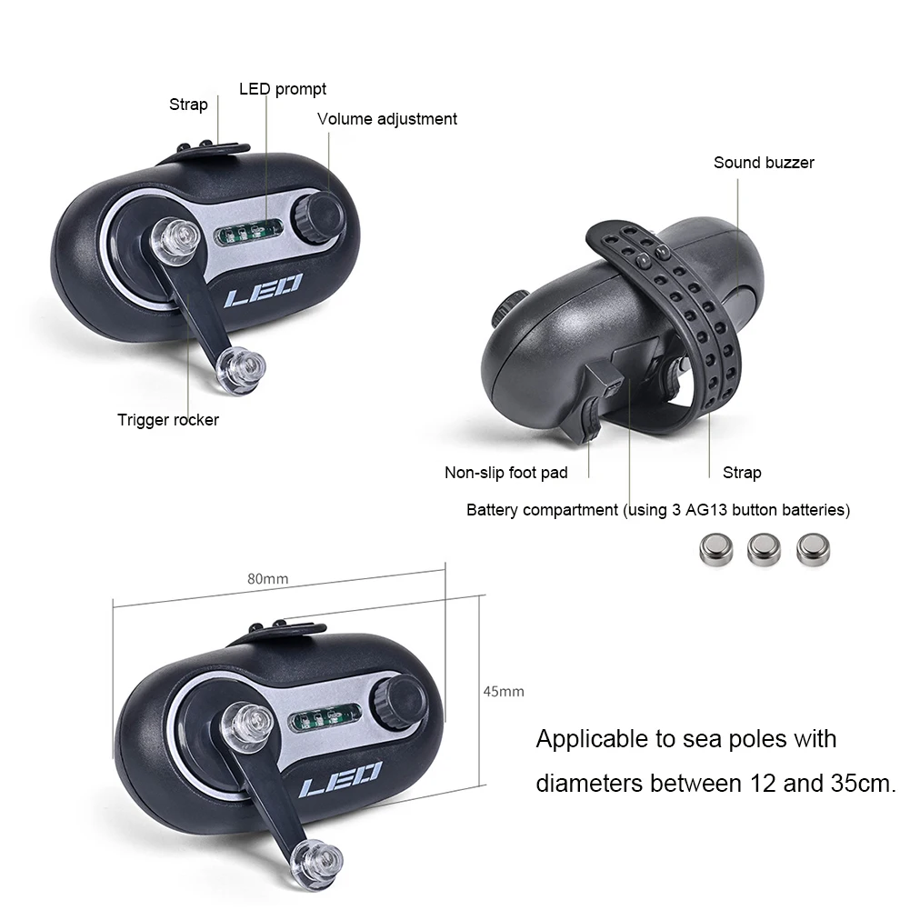 Carp Bite Alarm Buzzer 5