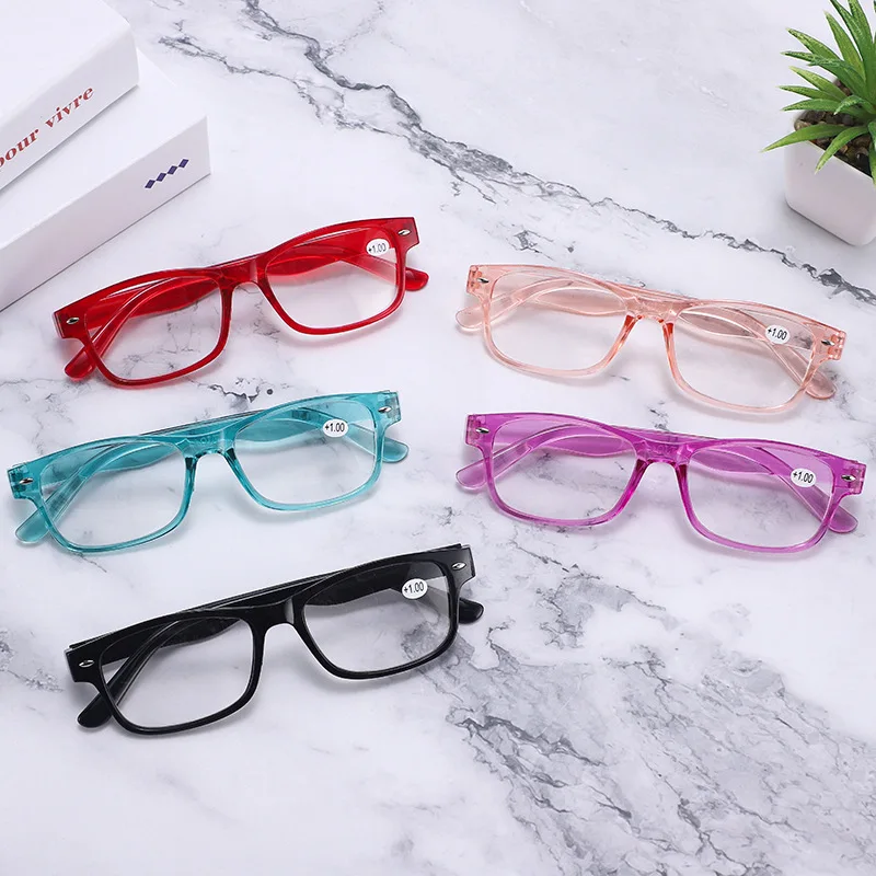 

Fashion Anti-Blue Light Reading Glasses Ultra-Light Eye Protection Readers Eyewear Unisex Elegant Comfortable Presbyopia Glasses