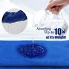 4pcs Super Soft Microfiber Suede Towel，800GSM Super Absorbent、Does not pill、Quick-Drying，Suitable for car beauty and cleaning 4
