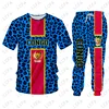 Democratic Republic Of The Congo Flag 3D Print Leopard Sweatshirt Unisex Casual Pullover Tracksuit Men  Men Clothes Sport Jersey 5