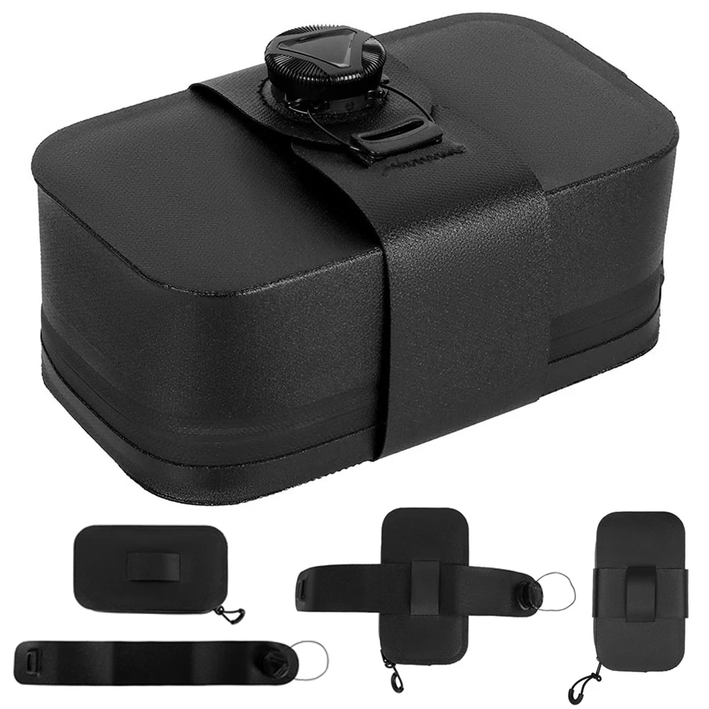 Description Picture 5 of item0.5L Portable Bike Tail Bag Waterproof Bike Saddle Bag Large Capacity Bicycle Tail Bag MTB Road Bike Accessories