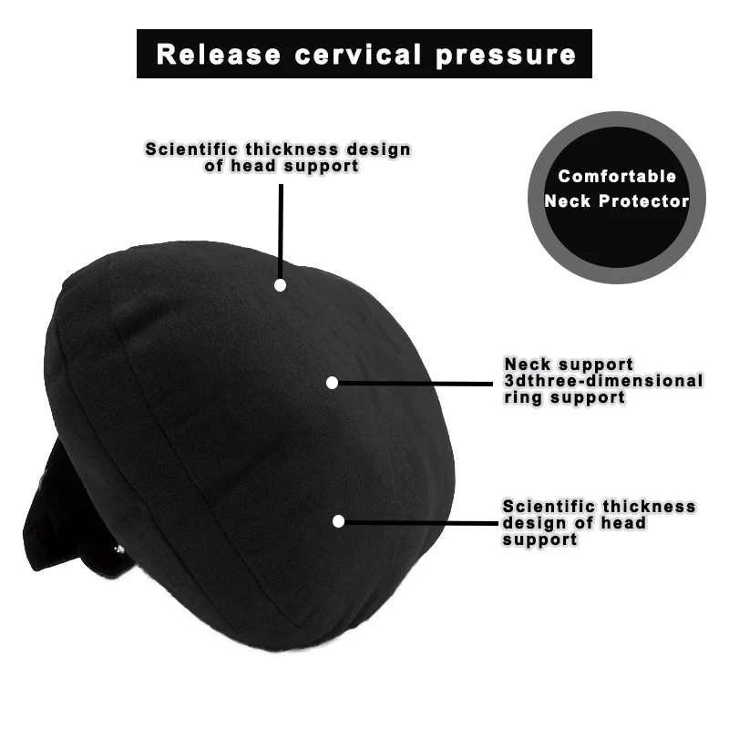 Car Headrest Pillow Neck Support for Maybach S Benz Traveling