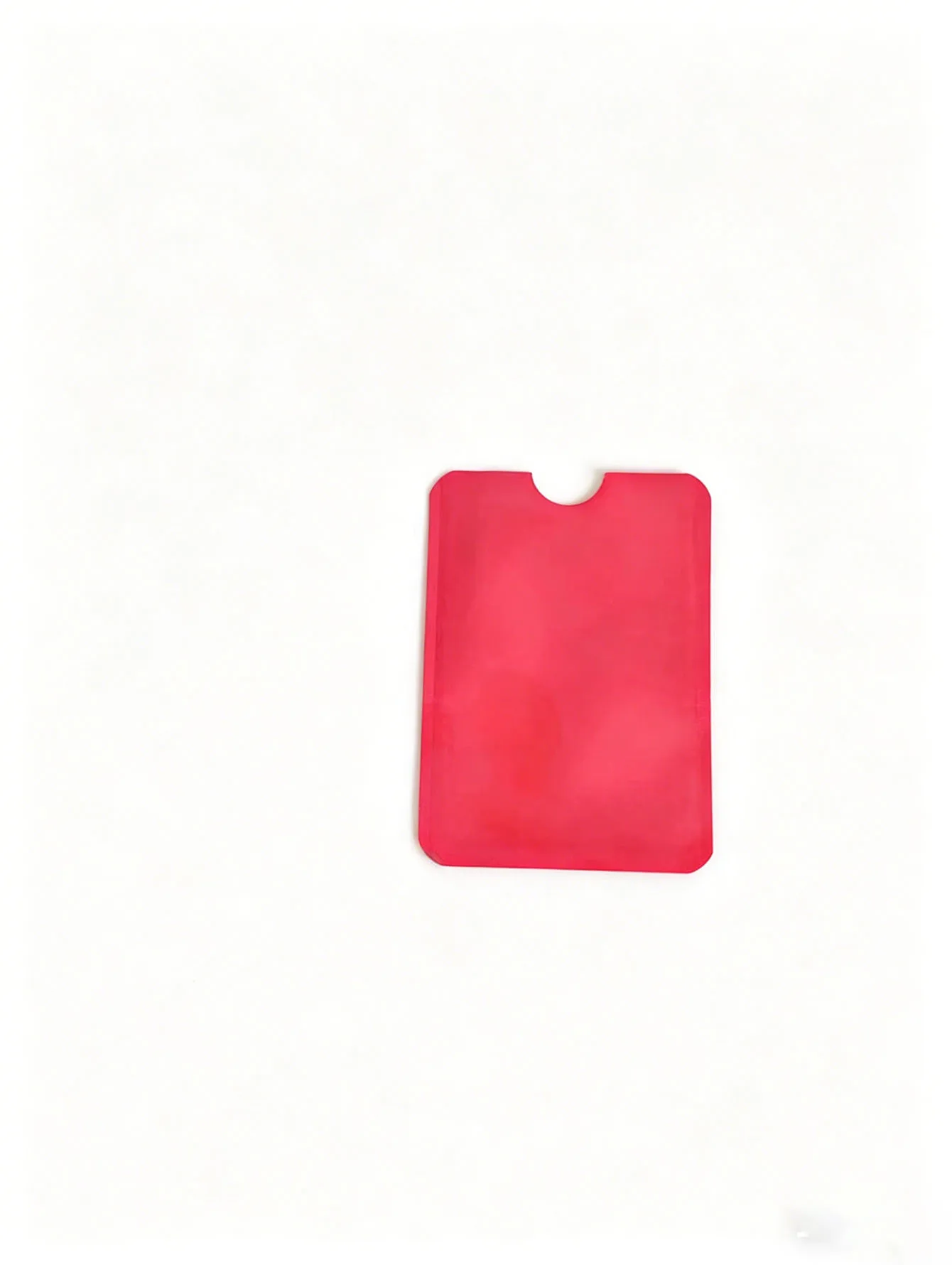 5개입 단색 RFID 차단 카드 커버 - 도난 방지, NFC 차단 ID 및 신용 카드 보호기, 카드 보호 커버