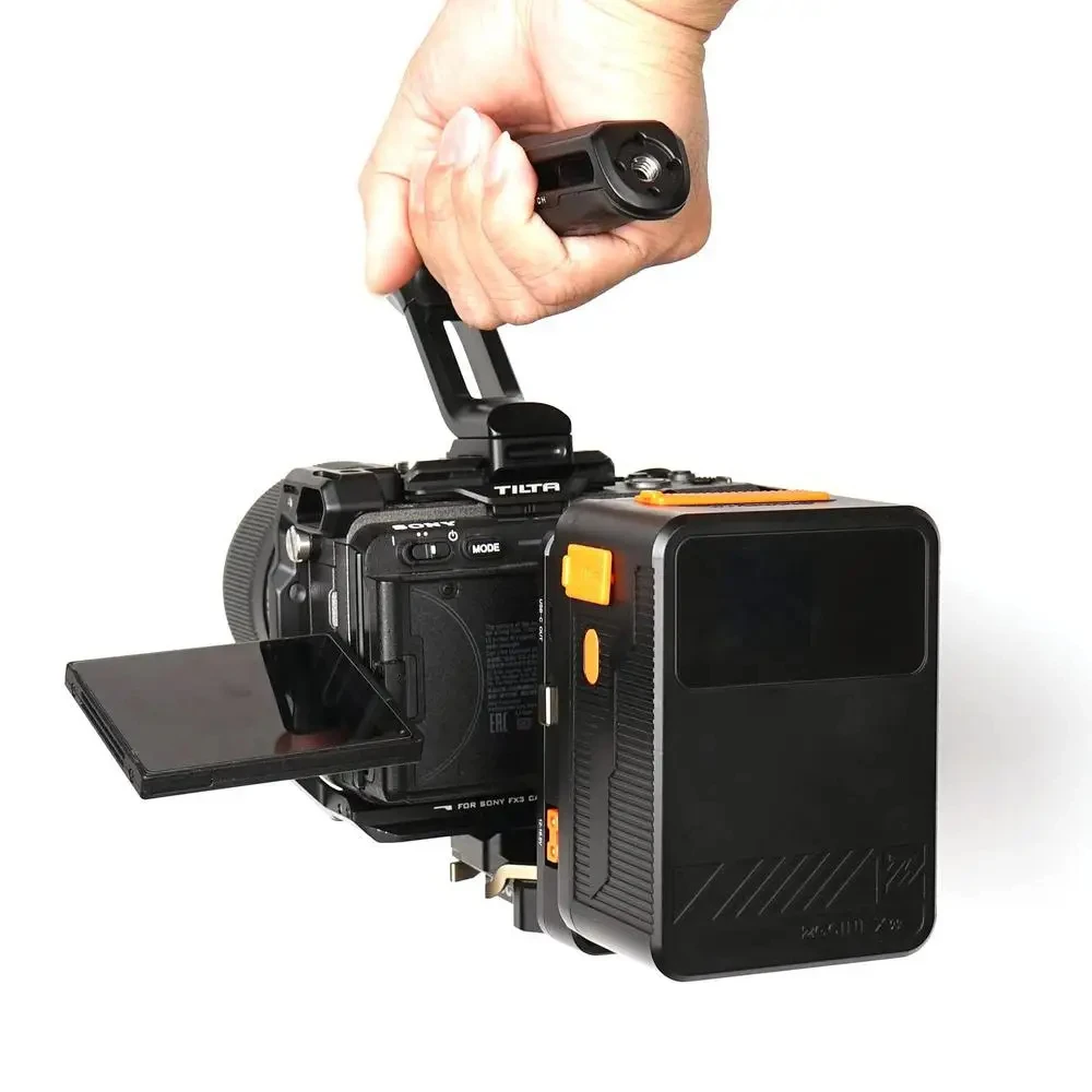 ZGCINE VM-VP4 V-Mount Battery Plate with Arca-Swiss Dual Quick Release Plate for