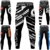 Cody Lundin Waistband Men's Running Leggings Sportswear Quick Dry Gym Fitness Workout Training Jogging Sports Pants Tights 2