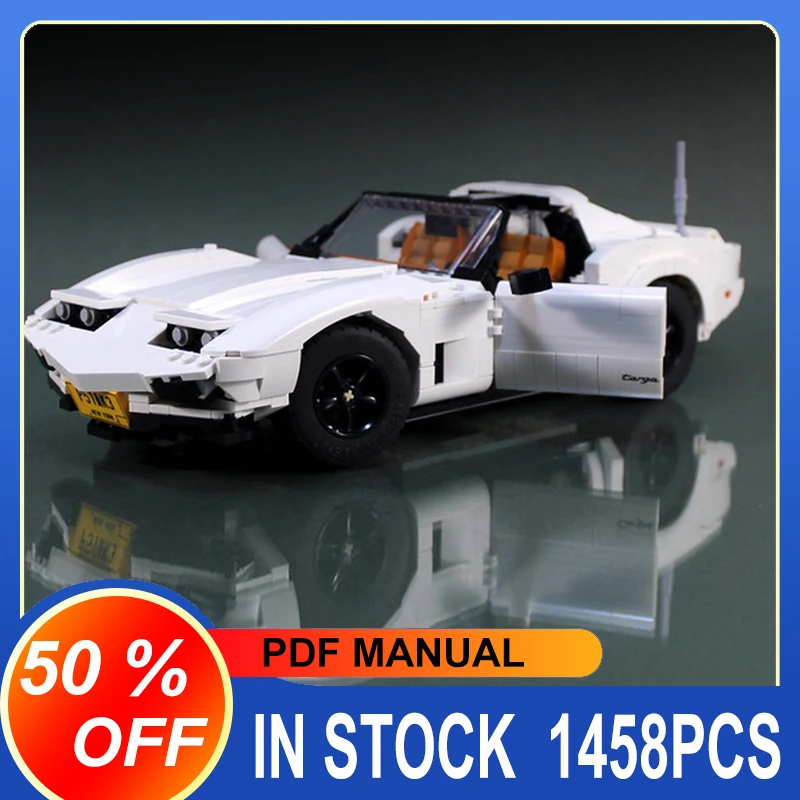 1458Pcs New Moc White Super Sports Car Compatibile 10295 Blocchi Mattoni Puzzle Educativi Giocattoli Regali Di Compleanno