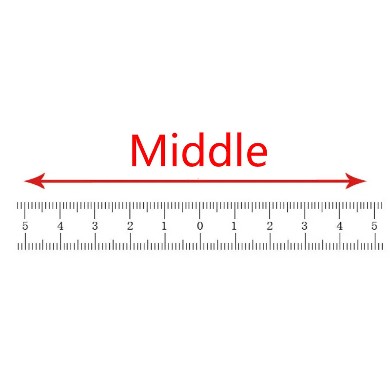 Durable Self-Adhesive Stainless Steel Metric Tape Measure Ruler