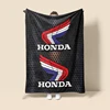 3D trendy Boys motorcycle logo gift H-HRC-H-HONDA bedroom bed sofa decoration car cool knitting portable picnic soft blankets 3