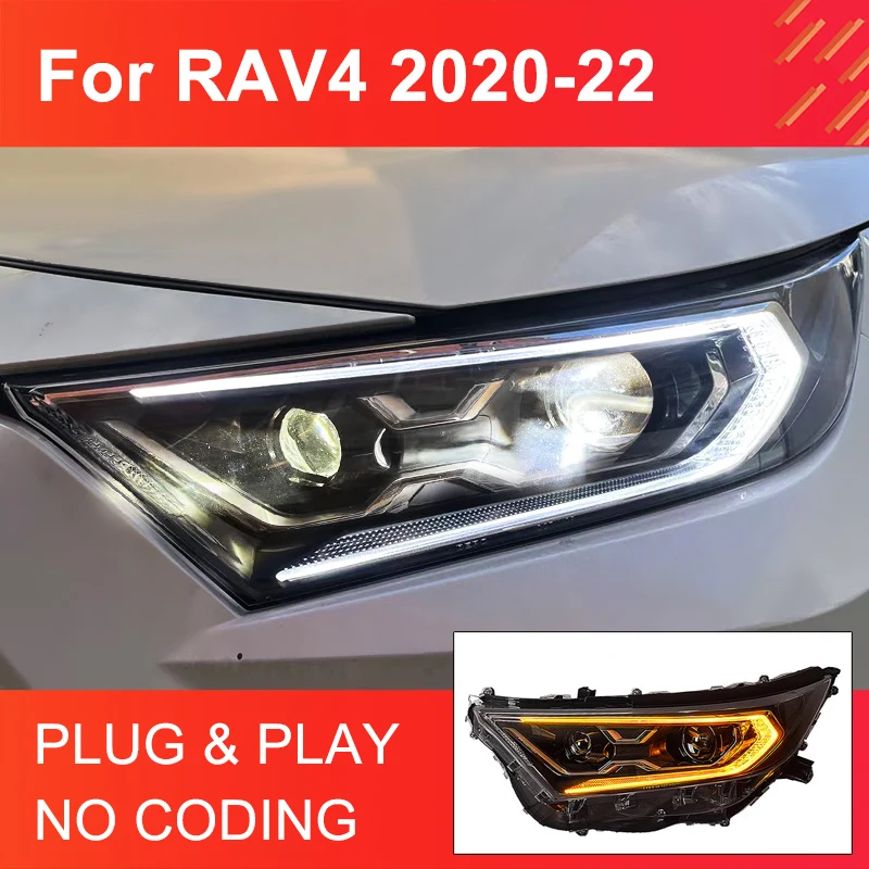 

Лампы головного света для Toyota RAV4 2020 2021 2022, 1 пара
