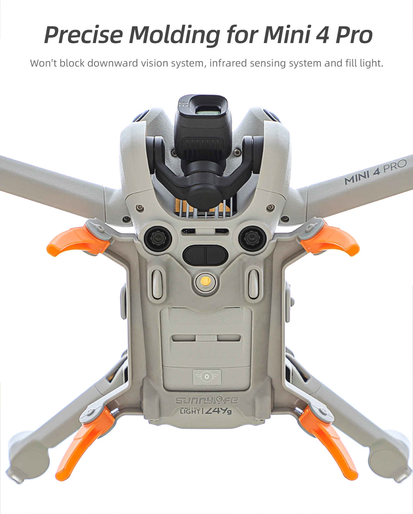 Pieds Araignée Rehausseurs pour Drone DJI Mini 3 Pro - 30mm