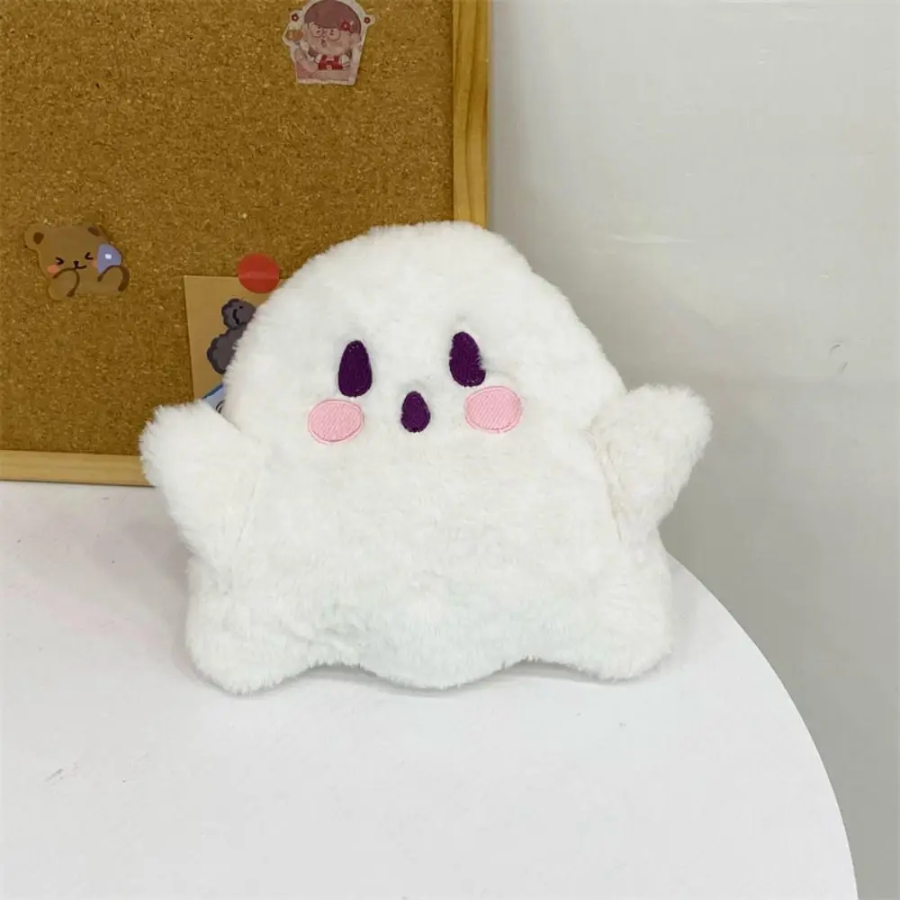 Cartoon Cute Ghost Plush Bag Creative Shoulder Bags Large Capacity Doll Handbag Messenger Bag Stuffed Plush Travel