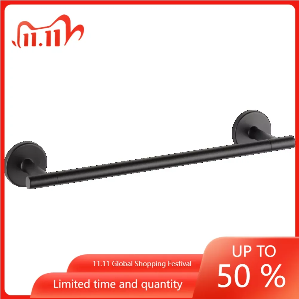 

Accessories for Bath Room Hardware Trinsic 12” Towel Bar Toilet Paper Holder for Bathroom Towels Hanger Matte Black Rack Rack