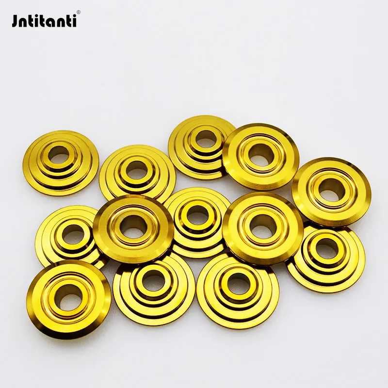 Jntitanti Gr5 titanium valve spring retainer spring cap seat for Honda FPC-K20A2