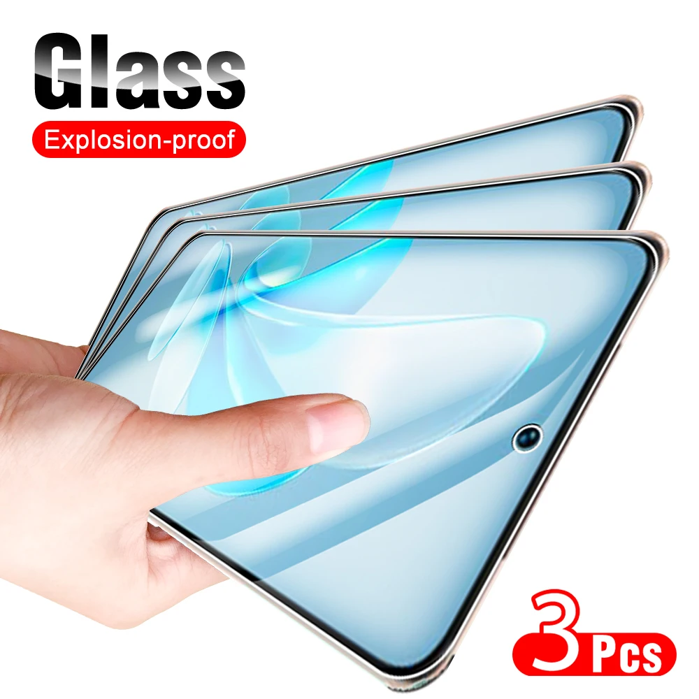 

3 шт. закаленное стекло для vivo V30 Lite прозрачное защитное стекло против царапин vivov 30lite защита для экрана V 30 6,67 дюймов