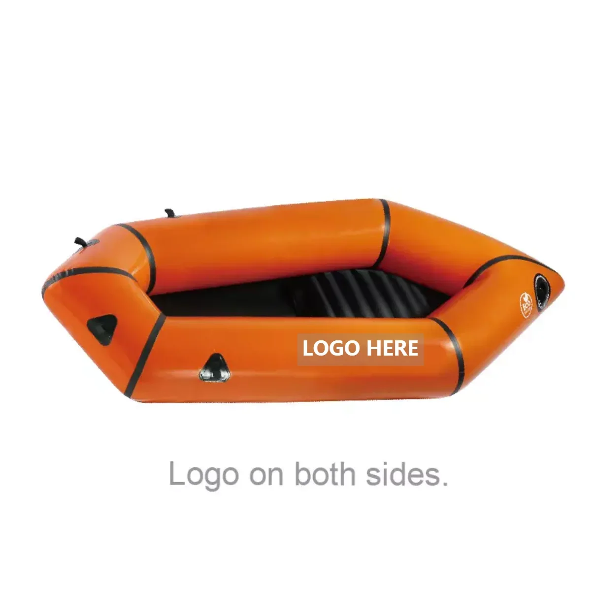 2 man ocean canoe/kayak kayak rowing boat self inflating life raft ponton boat new