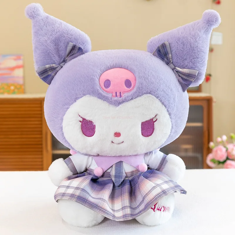 FYDZBSL Peluche Kuromi Animal Poupée Peluche Douce Doudou Poupée de Chiffon  Plush Toys Cadeau danniversaire Et de Noël Migno