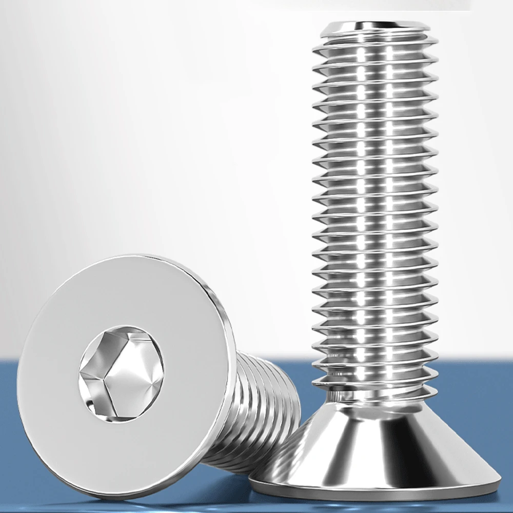 

M10 M12 M14 M16 304 Stainless Steel Hex Allen Socket Countersunk Flat Head Bolt Screw