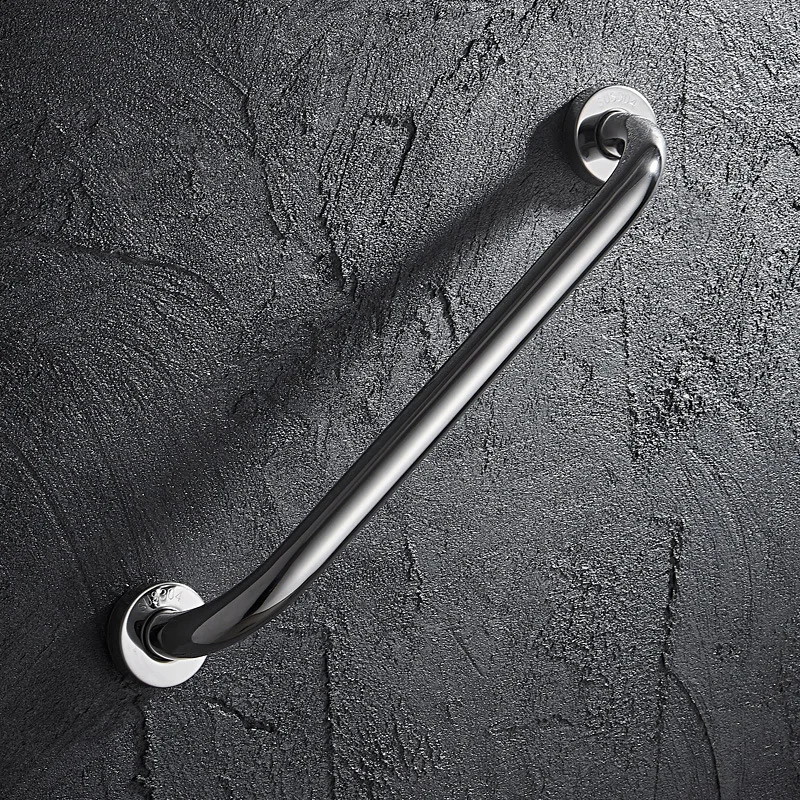 Stainless Steel Handrail for Bathroom Shower Bath Safety Non-slip Handle Perforated Installation Bathroom Safety & Accessories