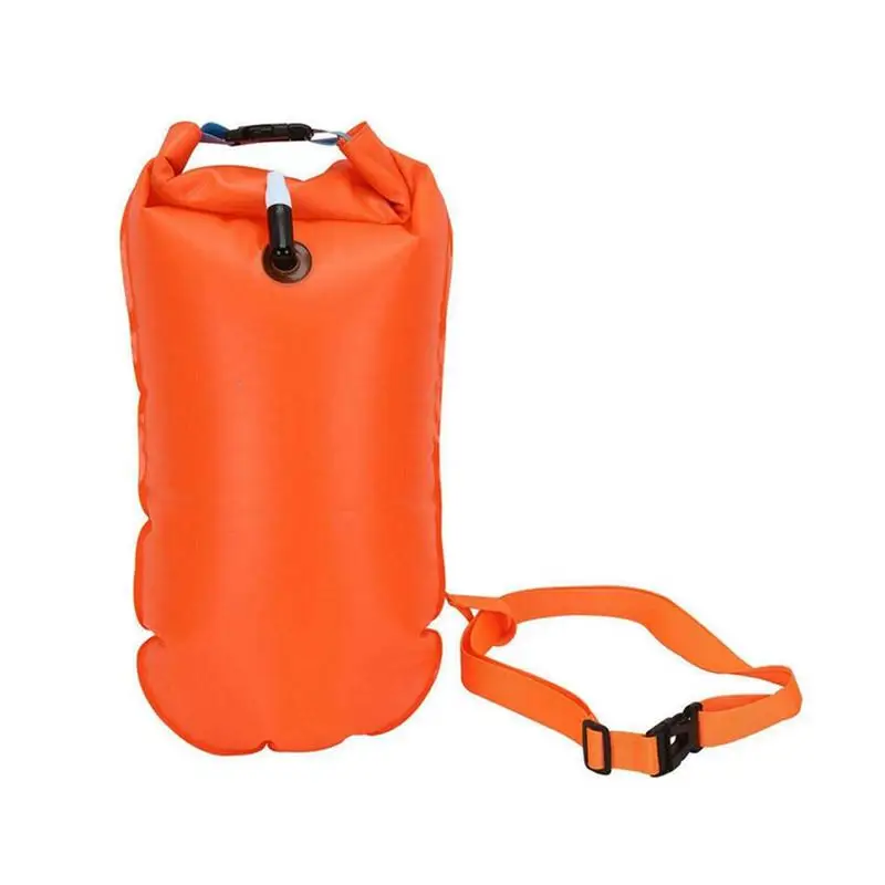 Safety Swimming Buoy Swim Buoy Tow Dry Bag Swim Safety Float For Open
