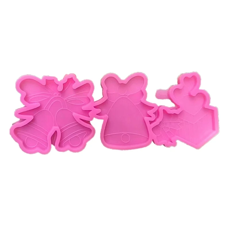 

Силиконовые формы из кристаллической эпоксидной смолы для изготовления праздничных тематических подвесок DIY HXBA