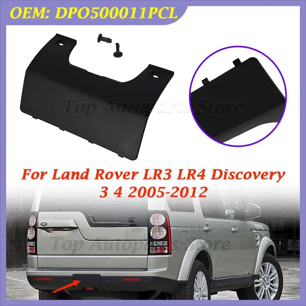 Lr3 Rear Bumper Car Rear Bumper Tow Eye Hook Cover Panel With Clip DPO500011PCL For ...