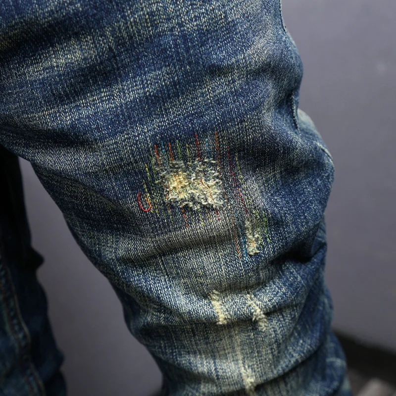 Рисунок 6 - Джинсы мужские зауженные рваные