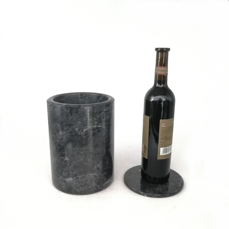 

Hot Sale Stone Wine Ice Cooler Bucket Champagne Bar Home Tableware Wine Barrel Holder
