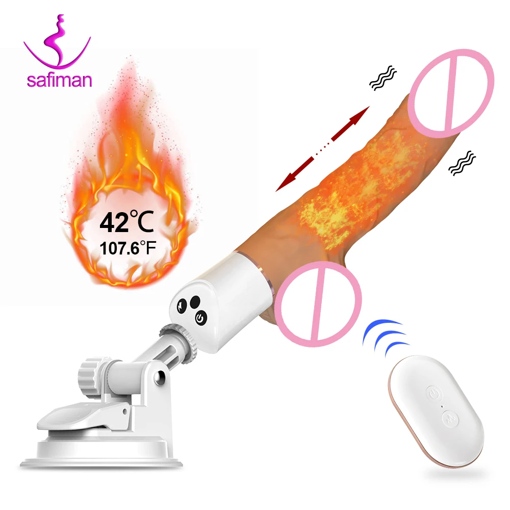 Automatische Thrusting Dildo G Spot Vibrator Met Zuignap Seksspeeltje Voor Vrouwen Volwassen Hand-Gratis Sex Fun Anale vibrator Voor Orgasme _ hq foto