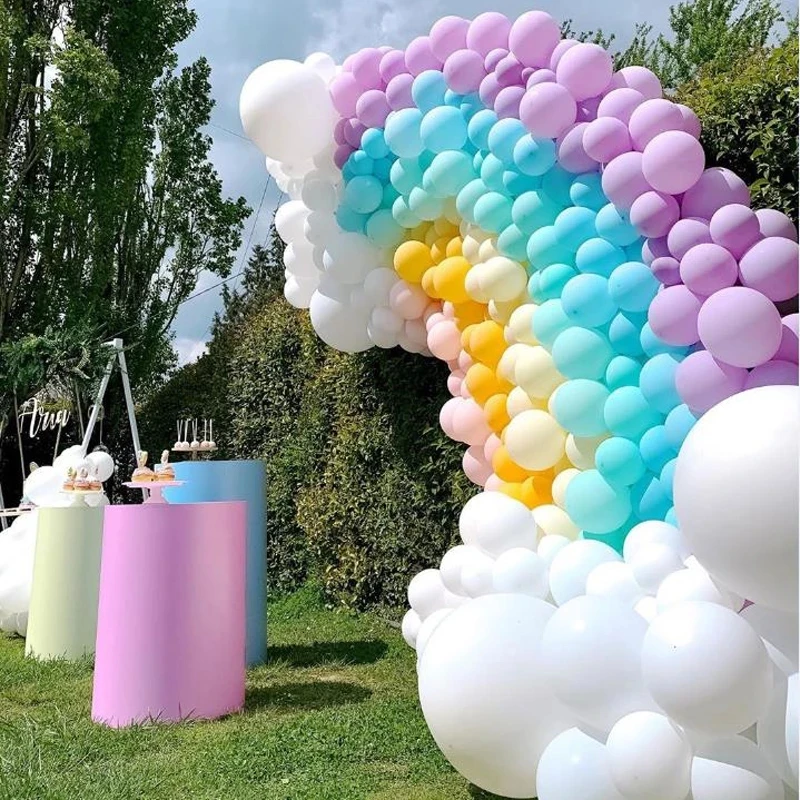 30/60pcs 5inch Macaron Latex Balloons Pastel Candy Balloon Christmas Wedding Birthday Party Decorations Baby Shower Air Globos
