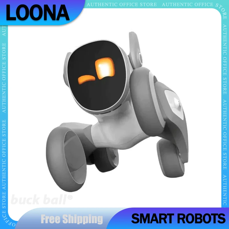Loona chytrá robot pes roztomilá chytrý citový roboti doprovázet hlas stroj kompatibilní hra monitor elektronických hračka dárky