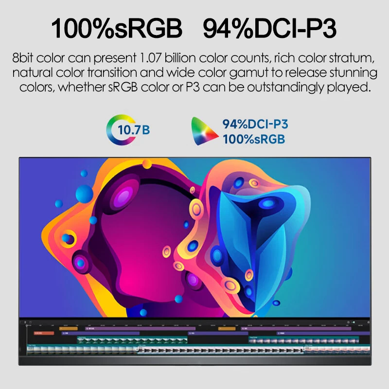 165HZ 2560*1440 HDR 100% sRGB ÷ IPS ũ, PC Ʈ Xbox PS4 PS5 ġ ޴ , 17.3 ġ 2K ġũ