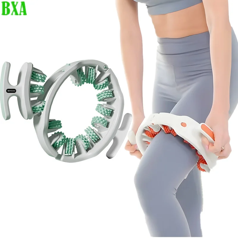 New Leg Roller Massager Cellulite Massager Manual Muscle Massager Roller Multi-function Pelvic Floor Muscle Trainer Beauty Tool 1 set of basketball reaction trainer wear resistant soccer training belt soccer reaction belt training tool