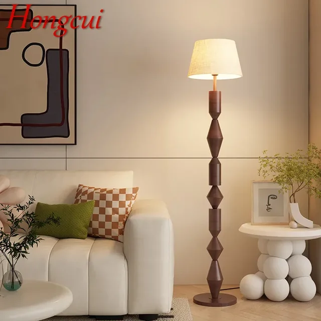 Hongcui Contemporary Floor Lamp Luxury Living Room Bedroom Study Villa Hotel LED Fashion Creativity Decorative Standing Light