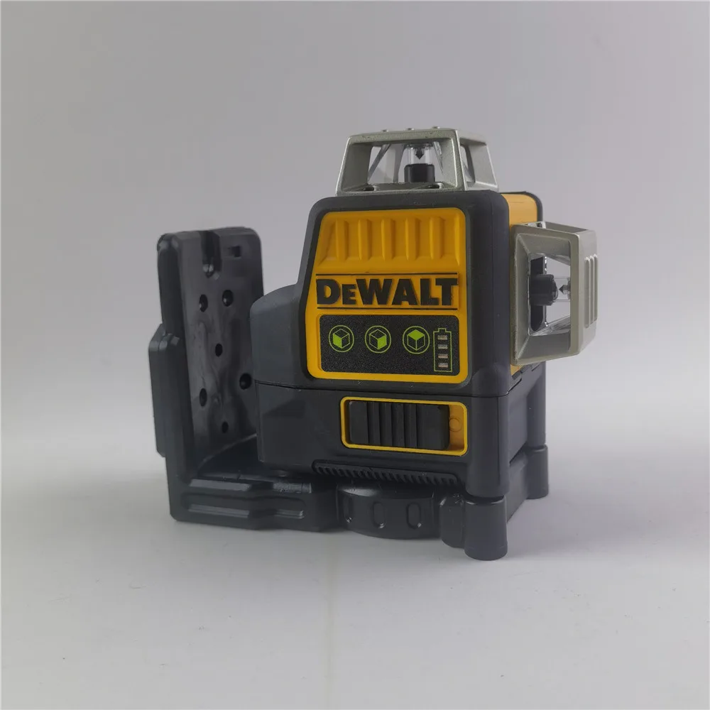 DEWALT DW089LG 1:1 Laser Level Laser Level Self Levelling 12 Line 3 x 360 Green Beam Laser 12V Li-Ion Battery Lasers Outdoor