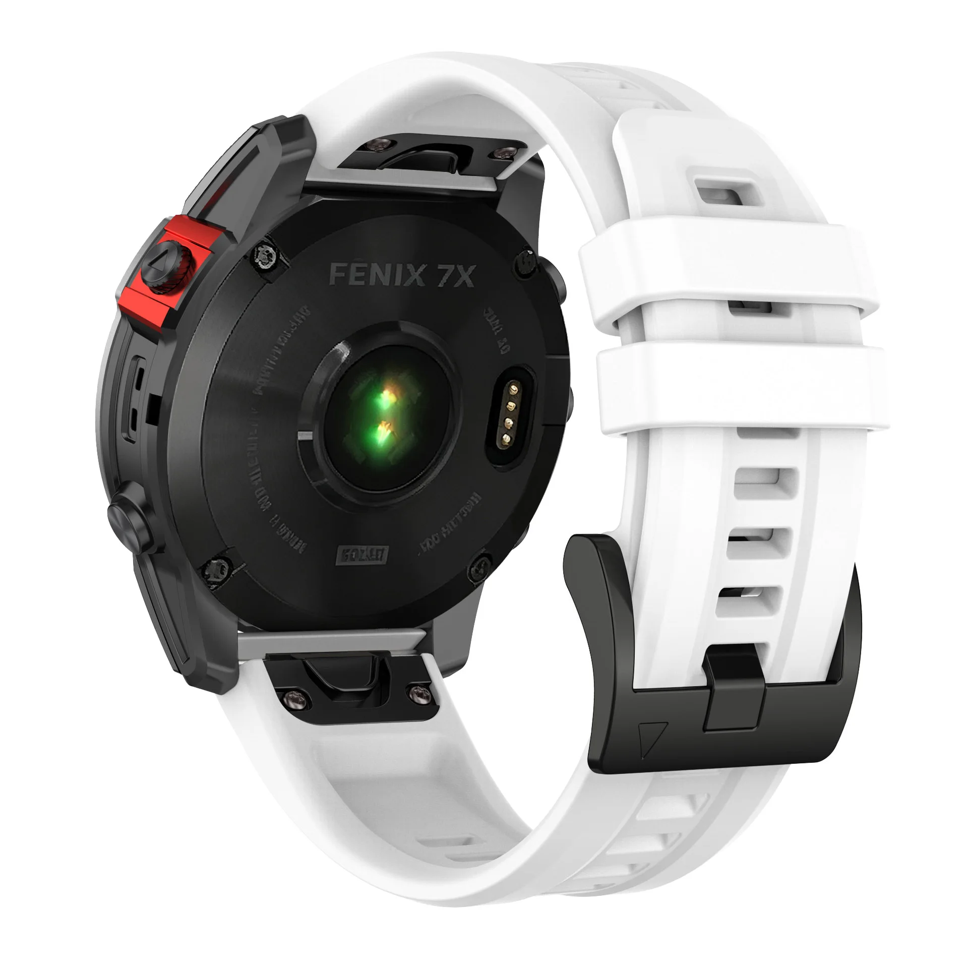 Versatile Silicone Quick Fit Strap - 22/26mm Adjustable Sport Bracelet in Multiple Colors