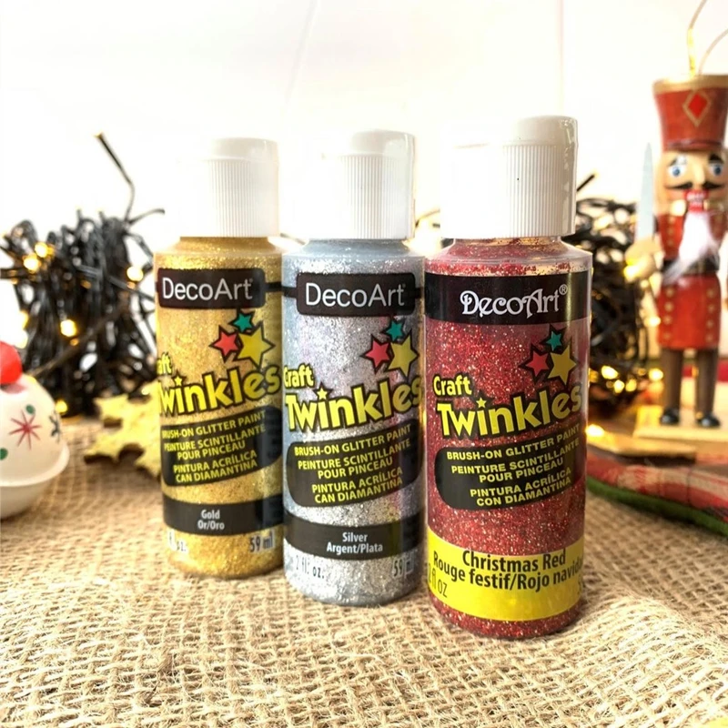 DecoArt Craft Twinkles Glitter Paint