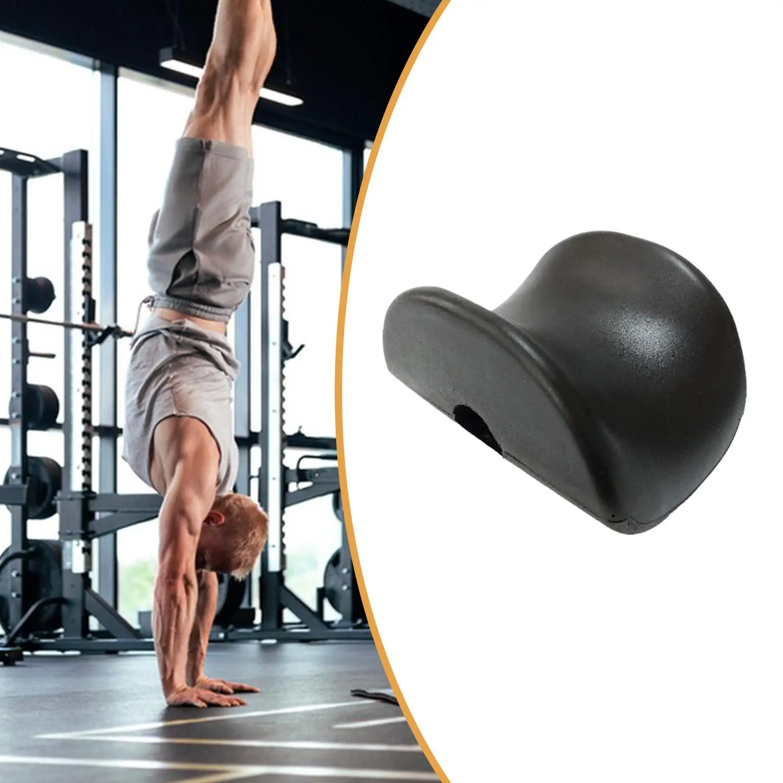 Training Equipment Leg Clamp Cushion U Shaped High Density PU Foam Non Slip Protective Cover for Exercise Machines