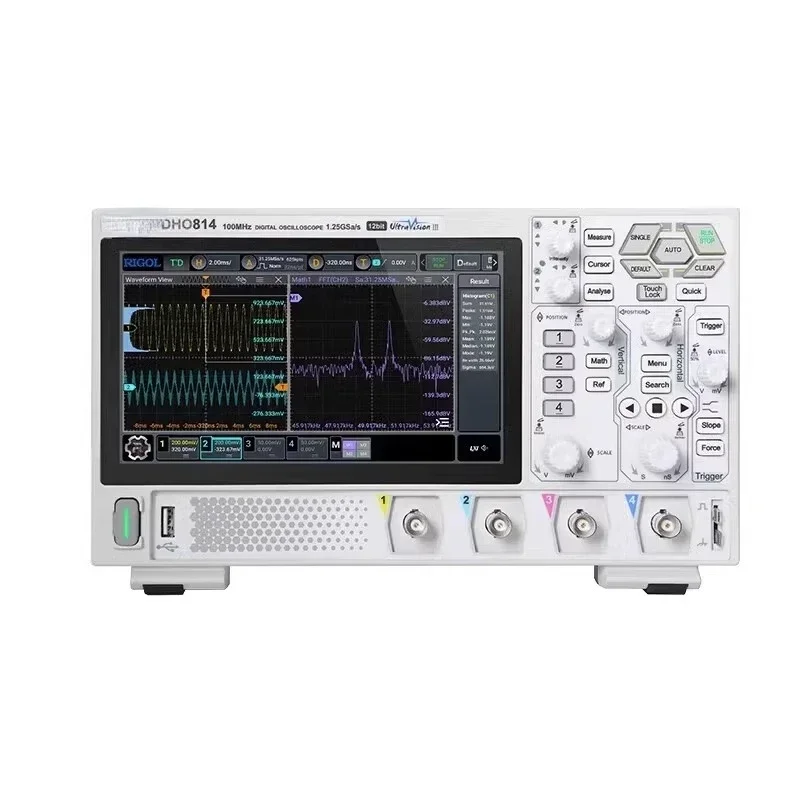 

Oscilloscope Dho802/812/804/814 High Resolution 12bit
