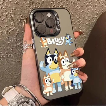 Case for Samsung Galaxy S24 S25 Ultra S23 S22 S21 Plus FE A56 A36 A26 5G A16 A06 4G Note 20 Cartoon Dog B-Blueys Matte Hard Etui